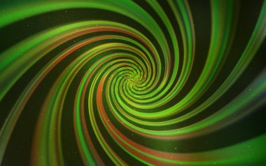 Işık yeşil vektör arka plan gökada yıldız ile. Bulanık arka plan gradyan ile üzerinde alan yıldız. En iyi tasarım, reklam, poster, afiş için.