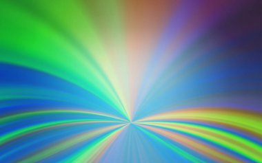 Açık mavi, yeşil vektör renkli bulanıklık zemin. Gradyan ile yarı ton tarzında yaratıcı Illustration. Tasarımınızın yeni yolu.