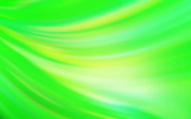 Açık yeşil vektör parlak şablon bulanık. Bulanıklık tarzında tamamen yeni renkli bir çizim. Marka kitabı için zarif arka plan.