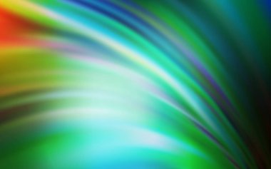 Açık mavi, bulanık vektör arka plan yeşil. Noktalı resim stili gradyan ile yaratıcı çizimde. Yeni stil Tasarım marka kitap.