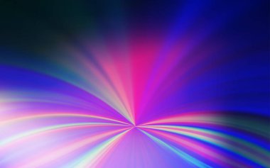 Koyu pembe, mavi vektör bulanık ve renkli desen. Soyut ve gradyan renkte renkli çizimler. Marka kitabınız için yeni biçim tasarımı.