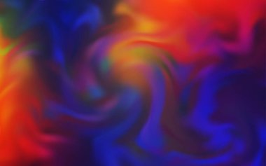 Koyu mavi, kırmızı vektör parlak soyut düzeni. Degrade ile soyut tarzda renkli Illustration. Tasarımlar için arka plan.