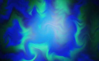 Koyu mavi vektör soyut düzeni. Görüntü stili ve gradyanı olan yeni renkli çizimler. Çalışmalarınız için akıllı tasarım.