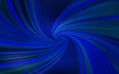 Wry çizgileri ile koyu mavi vektör arkaplanı.