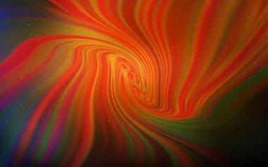 Kozmik yıldız ile koyu kırmızı vektör düzeni.