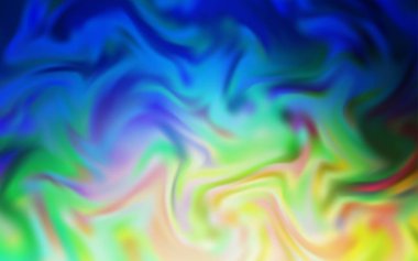 Açık mavi, yeşil vektör modern zarif arka plan. Yaratıcı illüstrasyon, yarım tonlu ve eğimli. Çalışmalarınız için akıllı tasarım.