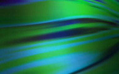 Açık mavi, yeşil vektör parlak soyut düzeni. Degrade ile bulanıklık tarzında yeni renkli Illustration. Çalışmanızı için akıllı tasarım.