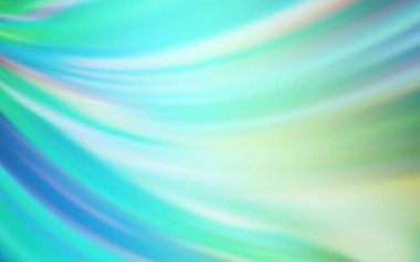 Açık mavi, yeşil vektör modern zarif düzen. Gradyan ile modern soyut çizim. Tasarımının yeni yolu.