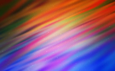 Açık mavi, astronomik yıldızlar ile kırmızı vektör arka plan. Büyük Dipper yıldızları ile modern soyut Illustration. Futuristik reklam, kitapçıklar için desen.