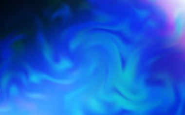 Koyu mavi vektör soyut parlak şablon. Degrade ile soyut tarzda renkli Illustration. İşletmeniz için tamamen yeni tasarım.