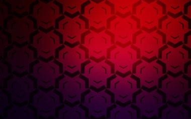 Eğri çizgileri olan koyu mavi, kırmızı vektör arkaplan.