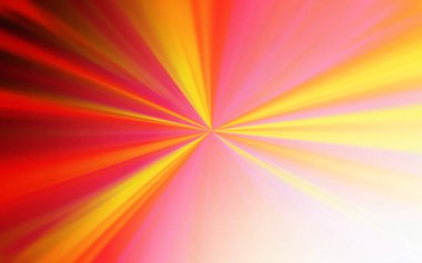 Açık Turuncu Vektör soyut bulanık yerleşim. Görüntü stili ve gradyanı olan yeni renkli çizimler. Web siteniz için bulanık tasarım.