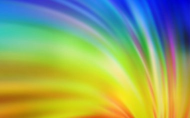 Açık mavi, sarı vektör bulanık parlak soyut doku. Gradyan ile modern soyut çizim. Tasarımlar için arka plan.