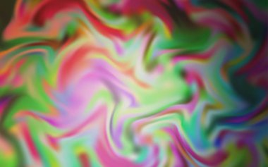 Açık mavi, sarı vektör bulanık desen. Renkli soyut çizimler ve gradyan. Çalışmalarınız için akıllı tasarım.