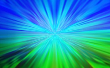 Açık mavi, yeşil vektör soyut düzeni. Akıllı tarzda renkli Illustration Shining. Tasarımınızın yeni yolu.