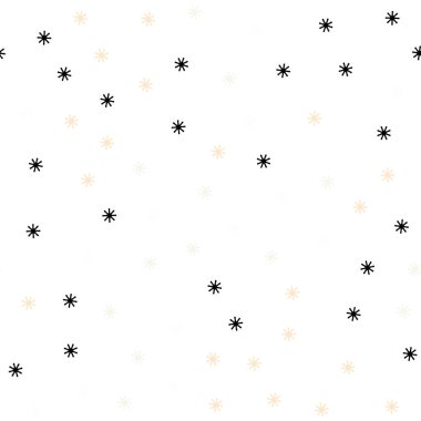 Noel kar taneleri ile ışık Multicolor vektör Dikişsiz desen. Buz kristalleri ile glitter soyut illüstrasyon. Kartvizitler, Web siteleri için şablon.