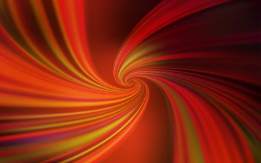 Çizgiler ile koyu turuncu vektör deseni. Renkli çizgiler, şekiller ile bir örnek. Cep telefonu ekranları için şablon.