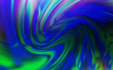 Açık mavi, yeşil vektör modern zarif zemin. Yaratıcı illüstrasyon, yarım tonlu ve eğimli. Web siteniz için bulanık tasarım.