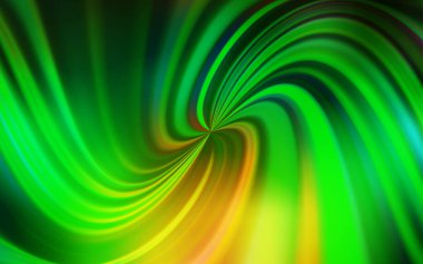 Açık yeşil, sarı vektör soyut bulanık arkaplan. Soyut ve gradyan renkte renkli çizimler. İşiniz için yeni tasarım.