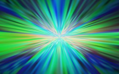 Açık mavi, yeşil vektör renkli bulanık arkaplan. Görüntü stili ve gradyanı olan yeni renkli çizimler. Çalışmalarınız için akıllı tasarım.