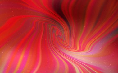 Gece gökyüzü desenle ışık kırmızı vektör yıldız.