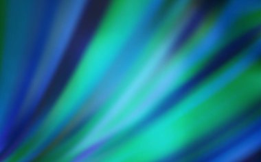 Açık BLUE vektör renkli bulanık arkaplan. Gradyan tasarımlı, soyut, ışıltılı çizimler. Çalışmalarınız için akıllı tasarım.