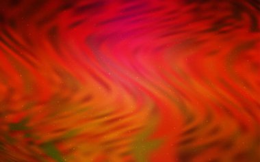 Işık kırmızı vektör düzen kozmik yıldız ile.