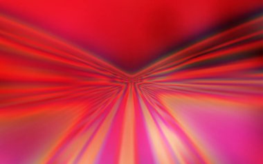 Wry çizgileri ile Açık Kırmızı vektör arkaplanı.