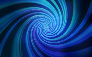 Galaksi yıldızlı hafif Mavili vektör arkaplanı. Soyut şablonda gökyüzü yıldızlarıyla parlayan illüstrasyon. Reklamınız, posteriniz, afişiniz için en iyi tasarım.