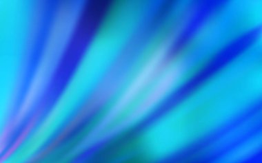 Işık Mavisi vektörü arkaplanı bulanıklaştırdı. Gradyan tasarımlı, soyut, ışıltılı çizimler. Bir cep telefonu için arka plan.