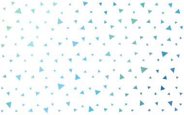 Açık Pembe, Mavi vektör düşük poli düzeni.