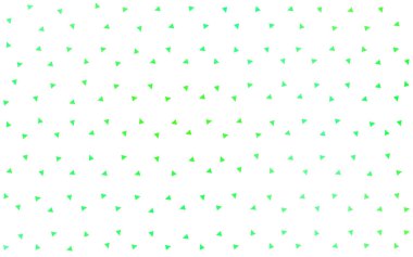 Açık yeşil, sarı vektör üçgen mozaik şablon. Üçgenlerden oluşan parlayan çokgen çizimler. Web siteniz için yeni bir doku.