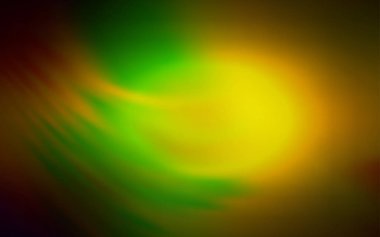 Koyu yeşil, sarı vektör modern zarif arka plan. Degrade ile renkli soyut Illustration. Web siteniz için bulanık tasarım.