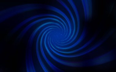 Samanyolu yıldızlar ile koyu mavi vektör doku. Renkli kozmik yıldızlar ile glitter soyut illüstrasyon. Reklam, poster, afiş için en iyi tasarım.