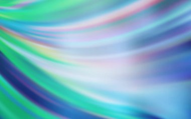 Açık mavi vektör bulanık desen. Görüntü stili ve gradyanı olan yeni renkli çizimler. Tasarımının yeni yolu.