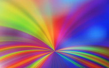 Açık mavi, sarı vektör soyut bulanık düzen. Görüntü tarzında tamamen yeni bir renkli çizim. Tasarımının yeni yolu.