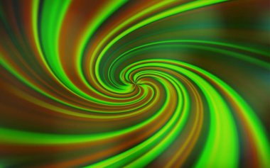 Kavisli çizgiler ile açık yeşil vektör arka plan. Degrade çizgiler ile renkli soyut Illustration. İşletmeniz için tamamen yeni bir tasarım.