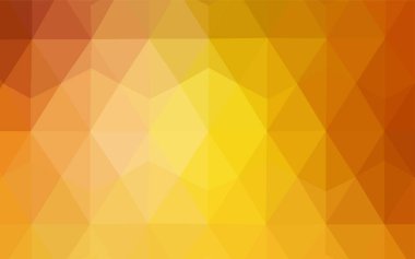 Koyu kırmızı vektör üçgen zemin parlayan. Gradyan ile Çokgen tarzında renkli Illustration. Web siteniz için Çokgen tasarım.