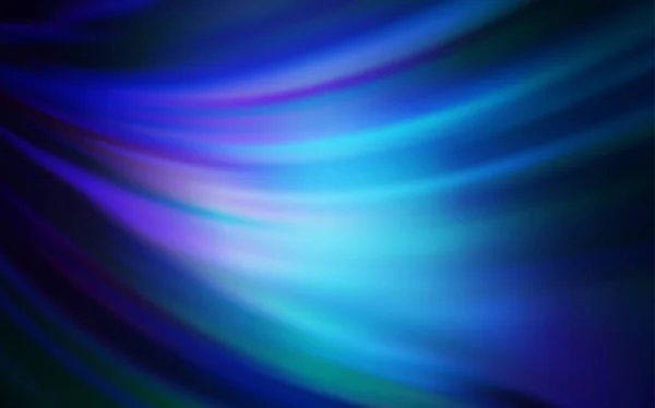 Vecteur Bleu Foncé Flou Gabarit Lumineux Illustration Colorée Abstraite Avec — Image vectorielle