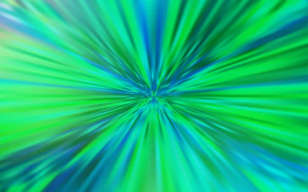 Ανοιχτό Πράσινο Διάνυσμα Θολή Φωτεινή Υφή Πολύχρωμη Απεικόνιση Αφηρημένο Στυλ — Διανυσματικό Αρχείο