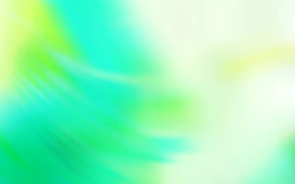 Hellgrüner Vektor Glänzender Abstrakter Hintergrund Abstrakte Farbenfrohe Illustration Mit Farbverlauf — Stockvektor