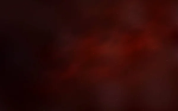 Templat Vektor Merah Gelap Dengan Bintang Luar Angkasa Bintang Luar - Stok Vektor