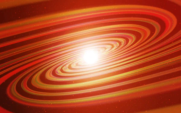 Gece gökyüzü desenle ışık kırmızı vektör yıldız.