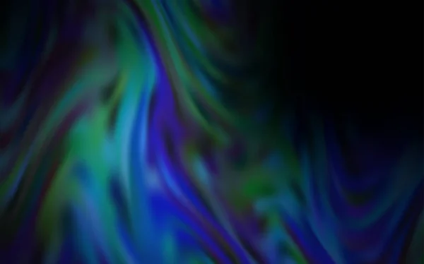 Dunkelblauer Vektor Bunt Verschwimmen Hintergrund Eine Völlig Neue Farbige Illustration — Stockvektor