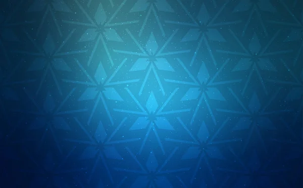 Fondo Vectorial Azul Claro Con Estilo Poligonal Hermosa Ilustración Con — Vector de stock