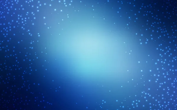 Textura Vectorial Azul Claro Con Estrellas Vía Láctea Estrellas Del — Vector de stock