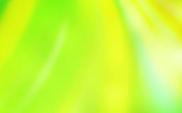 Verde Claro Vector Amarillo Brillante Fondo Abstracto Ilustración Abstracta Moderna — Archivo Imágenes Vectoriales