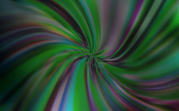Dunkelrosa Grüner Vektor Verschwommen Glanz Abstrakten Hintergrund Farbenfrohe Abstrakte Illustration — Stockvektor