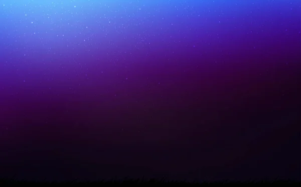 Dunkelrosa Blaue Vektorstruktur Mit Milchstraßensternen Leuchtend Farbige Illustration Mit Hellen — Stockvektor