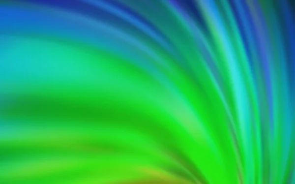 Светло Голубой Зеленый Вектор Яркий Узор Блестящая Абстрактная Иллюстрация Градиентным — стоковый вектор